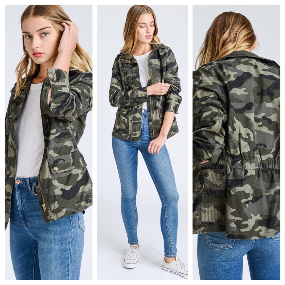 Camo Utility Jacket